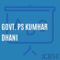 Govt. Ps Kumhar Dhani Primary School Logo