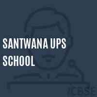 Santwana Ups School Logo