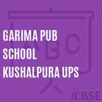 Garima Pub School Kushalpura Ups Logo
