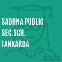 Sadhna Public Sec.Sch. Tankarda Secondary School Logo