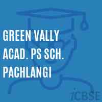 Green Vally Acad. Ps Sch. Pachlangi Primary School Logo
