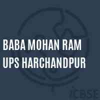 Baba Mohan Ram Ups Harchandpur Middle School Logo