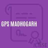 Gps Madhogarh Primary School Logo