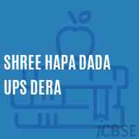 Shree Hapa Dada Ups Dera Middle School Logo
