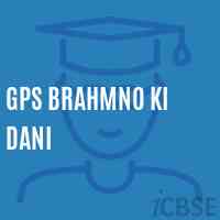 Gps Brahmno Ki Dani Primary School Logo