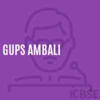 Gups Ambali Middle School Logo
