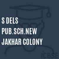 S Dels Pub.Sch.New Jakhar Colony Middle School Logo