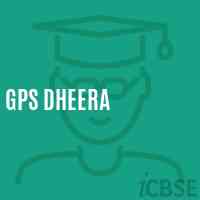 Gps Dheera Primary School Logo