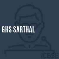 Ghs Sarthal Secondary School Logo