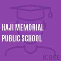 Haji Memorial Public School Logo