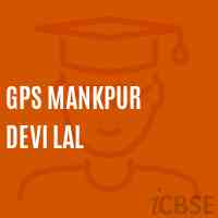 Gps Mankpur Devi Lal Primary School Logo