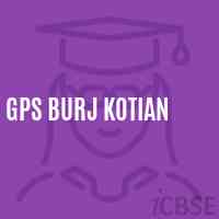 Gps Burj Kotian Primary School Logo