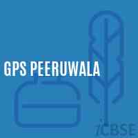 Gps Peeruwala Primary School Logo