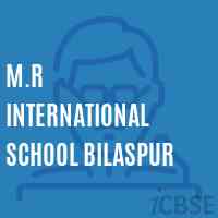 M.R International School Bilaspur Logo