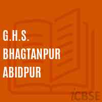 G.H.S. Bhagtanpur Abidpur Secondary School Logo