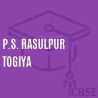 P.S. Rasulpur Togiya Primary School Logo