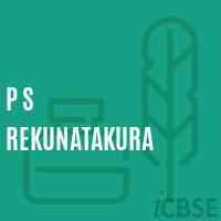 P S Rekunatakura Primary School Logo