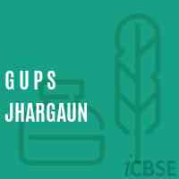 G U P S Jhargaun Middle School Logo