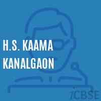 H.S. Kaama Kanalgaon Secondary School Logo