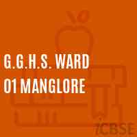 G.G.H.S. Ward 01 Manglore Secondary School Logo