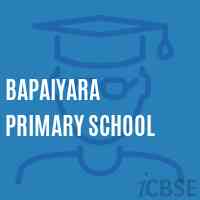 Bapaiyara Primary School Logo