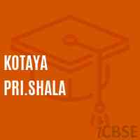 Kotaya Pri.Shala Middle School Logo