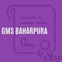 Gms Baharpura Middle School Logo