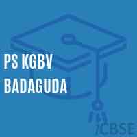 Ps Kgbv Badaguda Primary School Logo