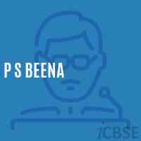 P S Beena Primary School Logo