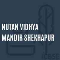 Nutan Vidhya Mandir Shekhapur Primary School Logo