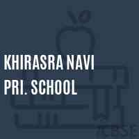 Khirasra Navi Pri. School Logo