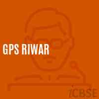 Gps Riwar Primary School Logo