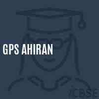 Gps Ahiran Primary School Logo
