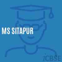 Ms Sitapur Middle School Logo