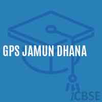 Gps Jamun Dhana Primary School Logo