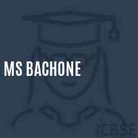 Ms Bachone Middle School Logo
