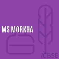 Ms Morkha Middle School Logo