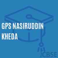 Gps Nasiruddin Kheda Primary School Logo