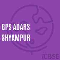 Gps Adars Shyampur Primary School Logo