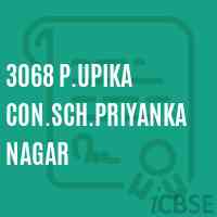 3068 P.Upika Con.Sch.Priyanka Nagar Middle School Logo
