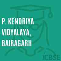 P. Kendriya Vidyalaya, Bairagarh Senior Secondary School Logo