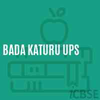 Bada Katuru UPS Secondary School Logo