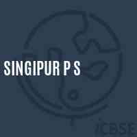 Singipur P S Primary School Logo