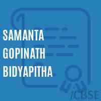 Samanta Gopinath Bidyapitha Middle School Logo