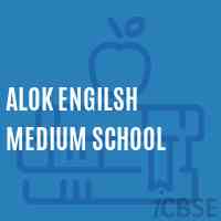 Alok Engilsh Medium School Logo