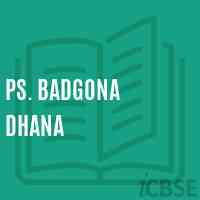 Ps. Badgona Dhana Primary School Logo