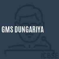 Gms Dungariya Middle School Logo