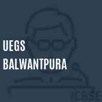 Uegs Balwantpura Primary School Logo