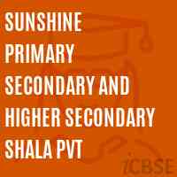 Sunshine Primary Secondary and Higher Secondary Shala Pvt School Logo