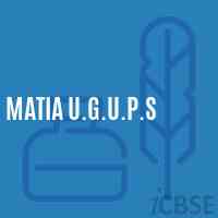 Matia U.G.U.P.S Middle School Logo